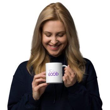 White glossy mug - FeelingG∞D